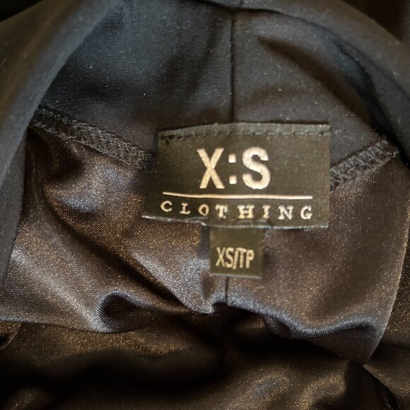 Black Backless Evening Gown – Ruched Fishtail Elegance Sz XS - Picture 14 of 14